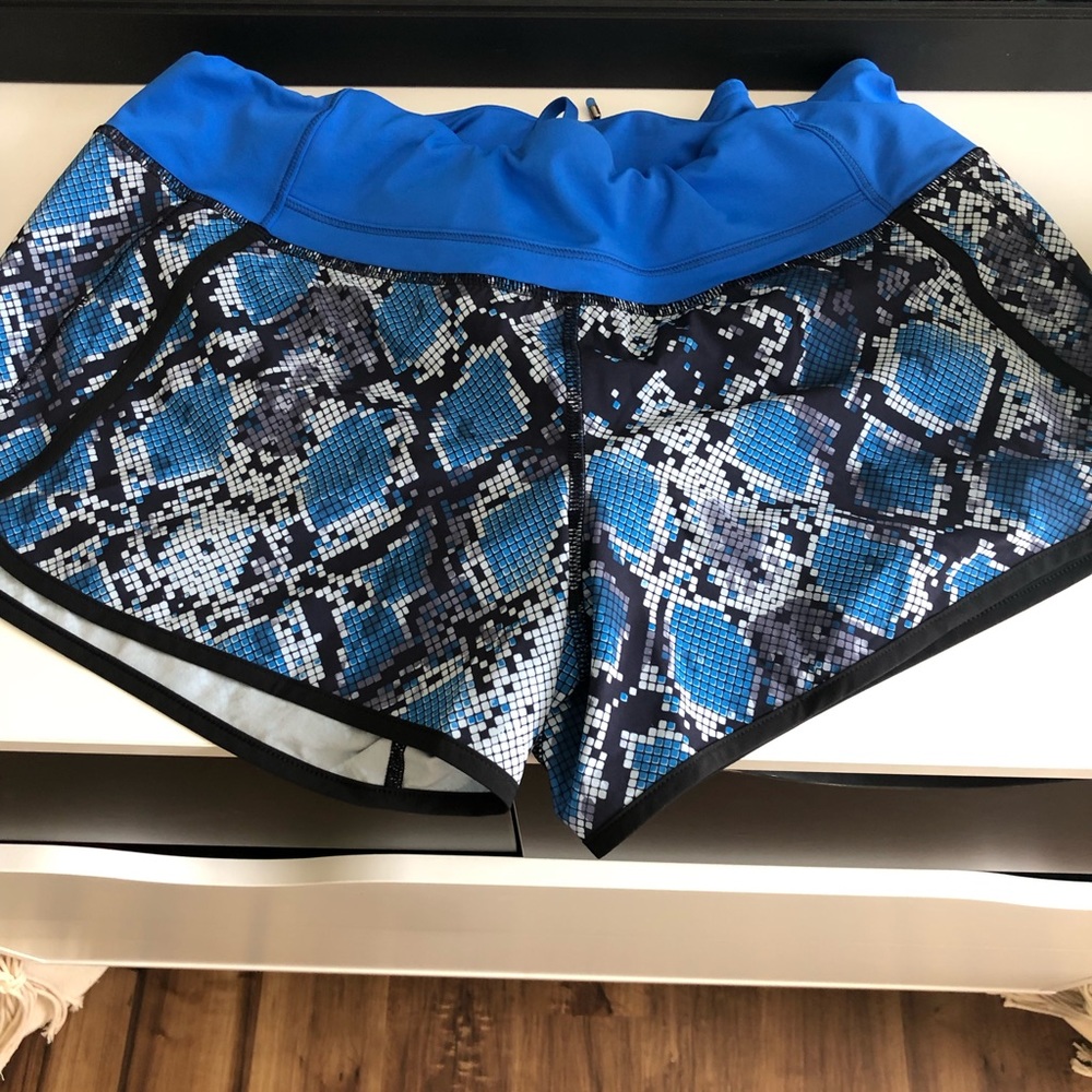 Lululemon blue shorts